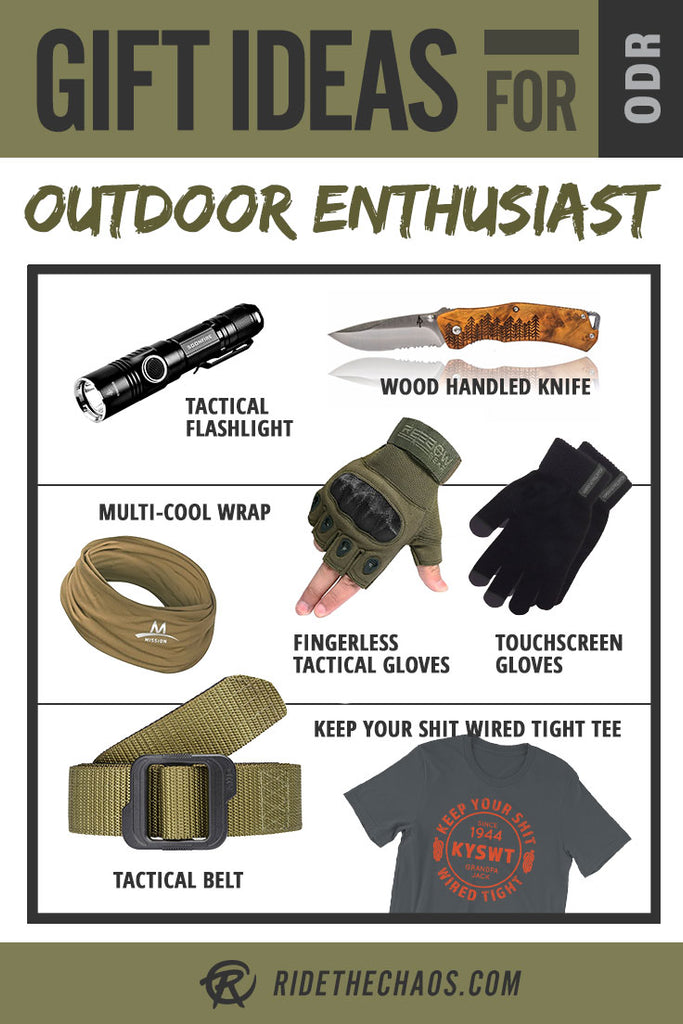 Gift Ideas for OUTDOOR ENTHUSIAST